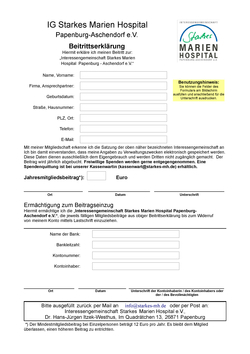 Interessengemeinschaft Starkes Marienkrankenhaus Papenburg-Aschendorf e.V